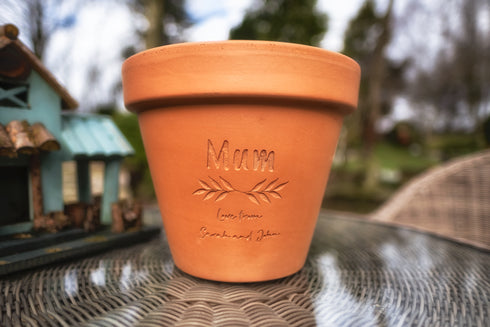 Mum Personalised Plant Pot